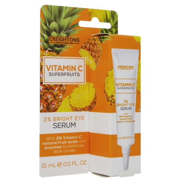 سرم دور چشم ویتامین سی مدل سوپر فروت کریتونس creightons vitamin c eye cream