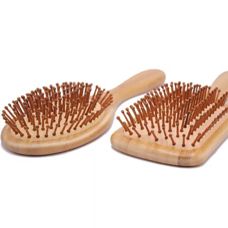 برس چوبی بامبو bamboo hair brush