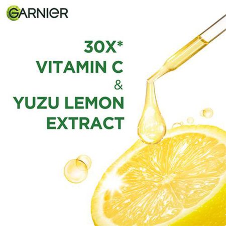 سوپر سرم روشن کننده قوی ویتامین سی گارنیر مدل bright complete X30 vitamin C