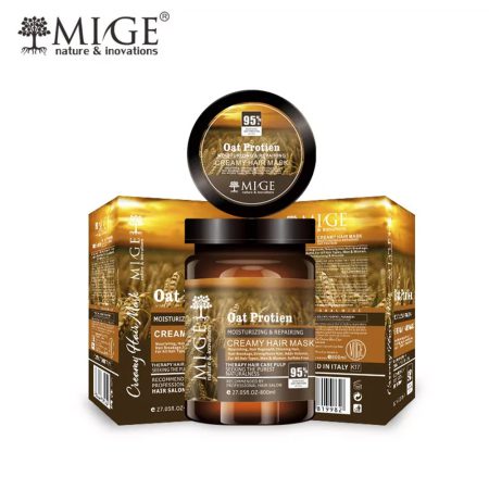 ماسک مو داخل حمام پروتئین رسان و بدون سولفات جو دوسر میگ Mige Oat Protein Cream Hair Mask