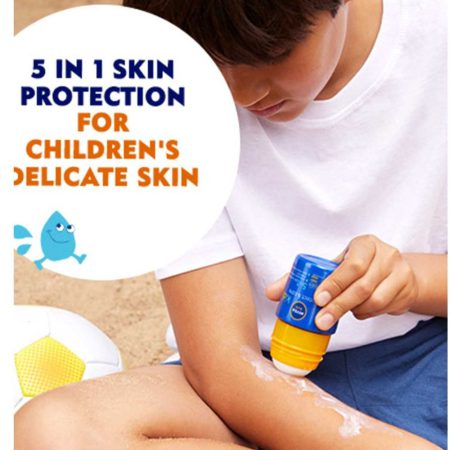 رول ضد آفتاب نیوا کوکان مدل protect & play SPF50