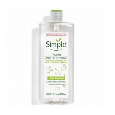 میسلار واتر پوست حساس Kind To Skin سیمپل simple micellar water