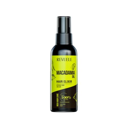 اسپری عایق حرارت مو ریووئل(ریووله)REVUELE HAIR ELIXIR MACADAMIA