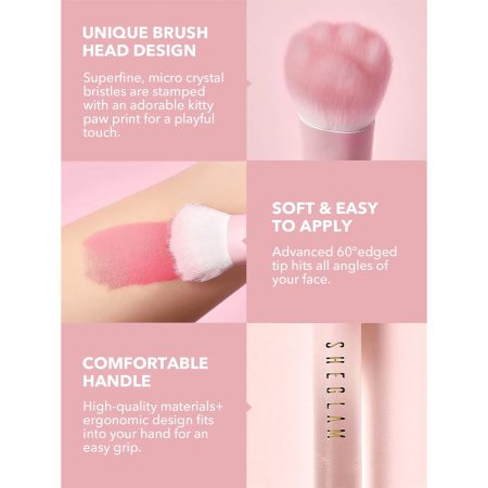 براش رژگونه شیگلم مدل SHEGLAM COLOR BLOOM BLUSH BRUSH