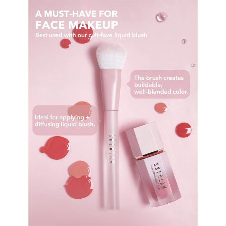 براش رژگونه شیگلم مدل SHEGLAM COLOR BLOOM BLUSH BRUSH