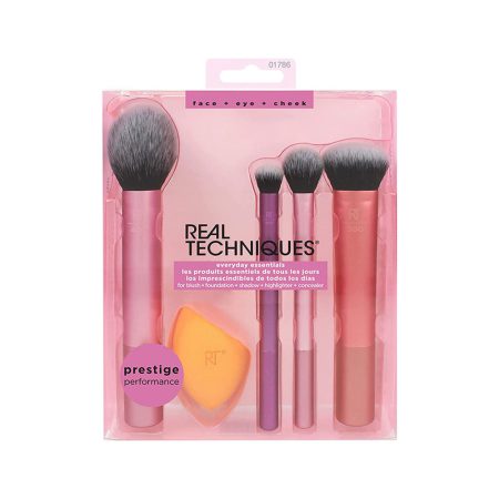 ست براش ریل تکنیک اورجینال Real techiques بسته 5 عددی Real Techniques Everyday Essentials Set