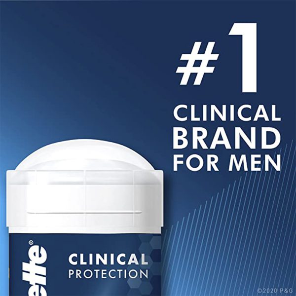 مام ضد تعریق ژبلت کلینیکال مدل Gillette clinical ultimate fresh