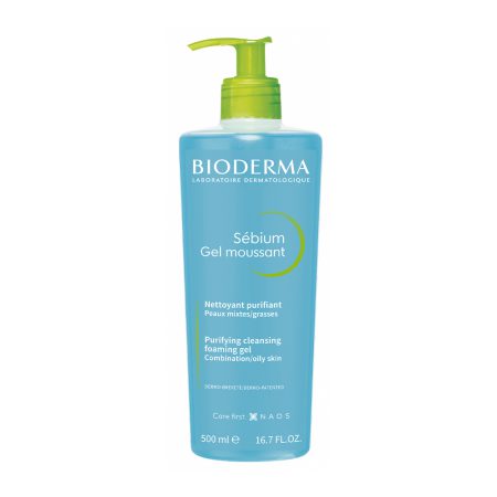 ژل شستشوی صورت پوست چرب بایودرما BIODERMA مدل سبیوم Sebium حجم 500 میل BIODERMA SEBIUM GEL