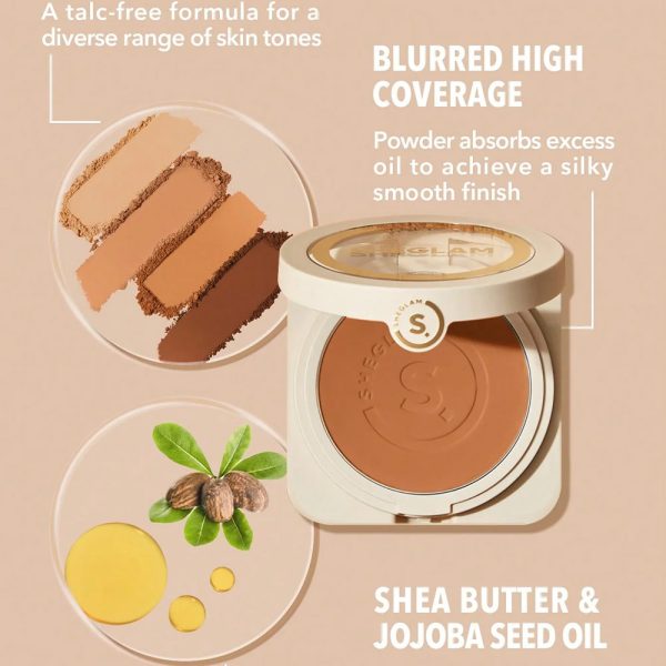 خرید اینترنتی پنکیک مات فول کاور شیگلم اصل مدل SKIN-FOCUS HIGH COVERAGE POWDER FOUNDATION