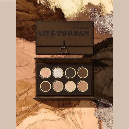 پلت سایه چشم شیگلم اصل مدل SHEGLAM LIVE TO ROAM PALETTE