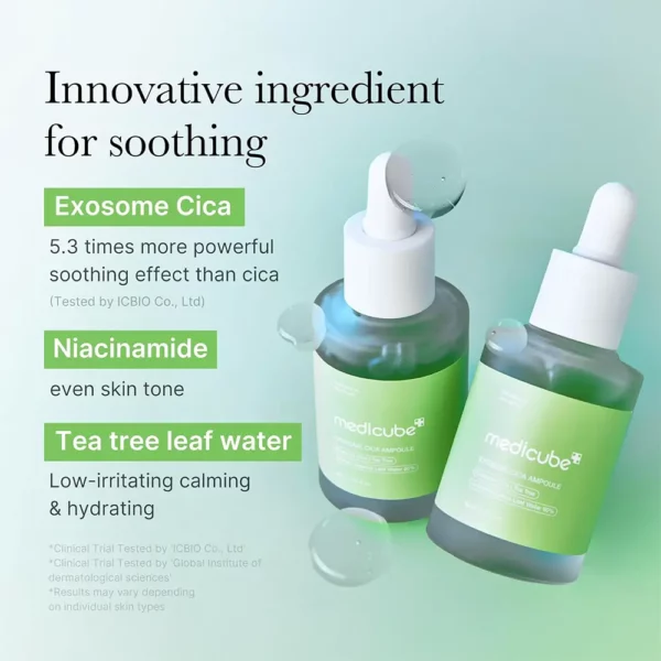 سرم اگزوزوم سیکا مدی کیوب تسکین دهنده قوی Medicube Exosome Cica Ampoule - Image 3