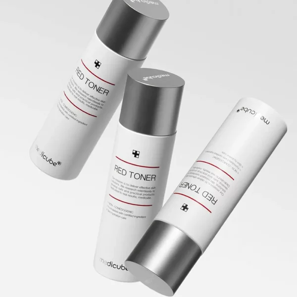تونر ضد جوش و تسکین دهنده قرمز مدی کیوب Medicube Red Toner - Image 3