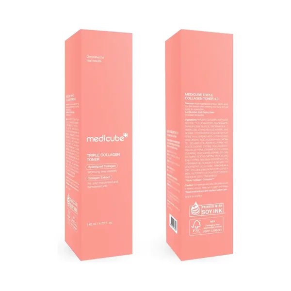 تونر جوانساز کمپلکس کلاژن مدی کیوب Medicube Triple Collagen Toner - Image 6