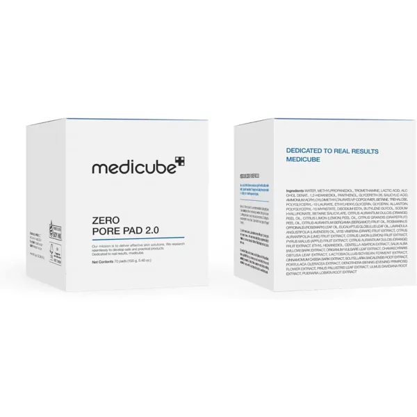 پد لایه بردار و کنترل منافذ مدی کیوب Medicube Zero Pore Pad - Image 7