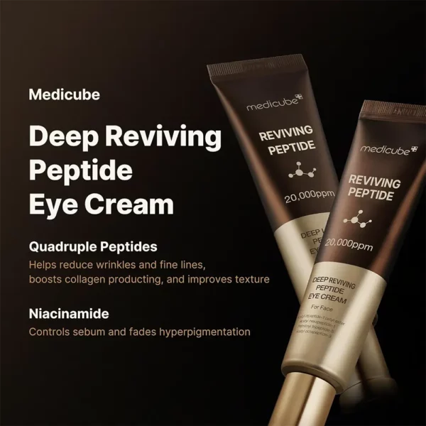 کرم دور چشم جوانساز پپتاید مدی کیوب Medicube Deep Lifting Peptide Eye Cream - Image 3