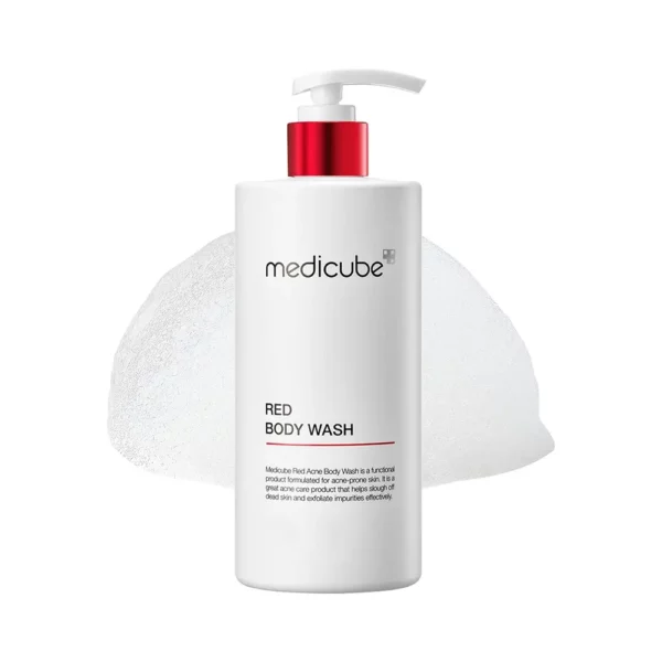 شوینده بدن ضد آکنه قرمز مدی کیوب Medicube Red Acne Body Wash