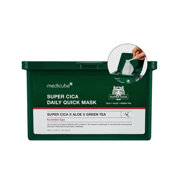 پک ماسک روزانه سوپر سیکا مدی کیوب Medicube Super Cica Daily Quick Mask