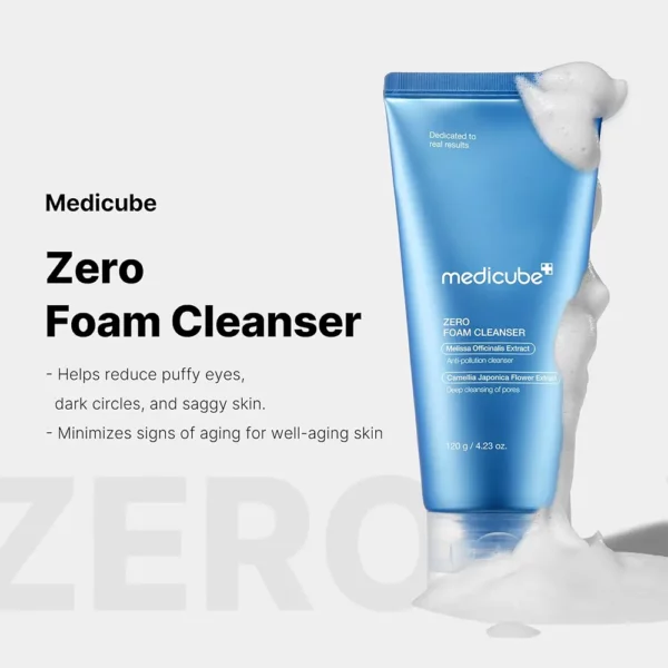 فوم شستشوی کنترل منافذ مدی کیوب Medicube Zero Foam Cleanser - Image 2
