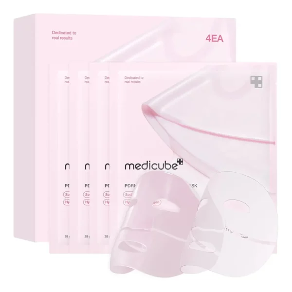 ماسک ژل کلاژن صورتی PDRN مدی کیوب MEDICUBE PDRN Pink Collagen Gel Mask