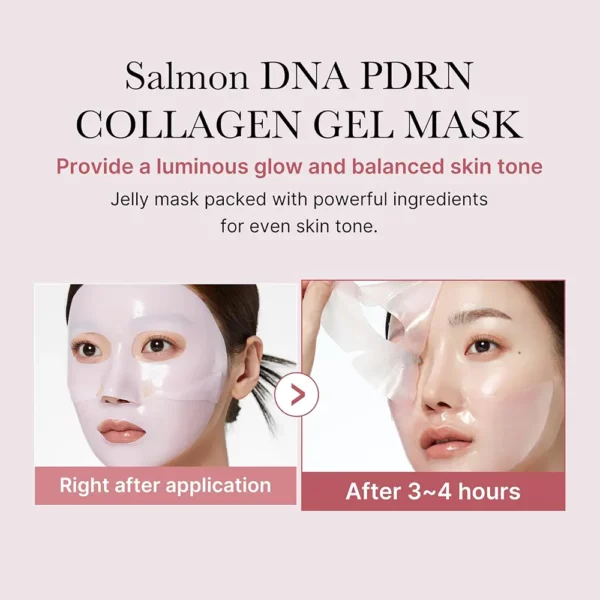 ماسک ژل کلاژن صورتی PDRN مدی کیوب MEDICUBE PDRN Pink Collagen Gel Mask - Image 4